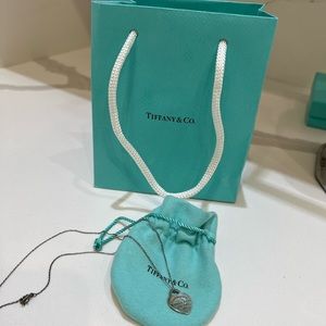 tiffany necklaces silver